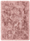 Extravagance Rose Shaggy Polyester Contemporary Rug