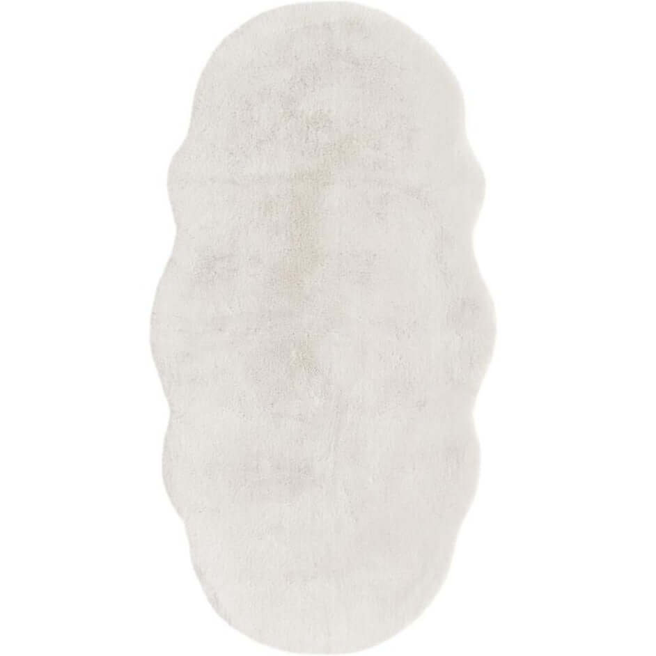 Luxury White Fur Rug