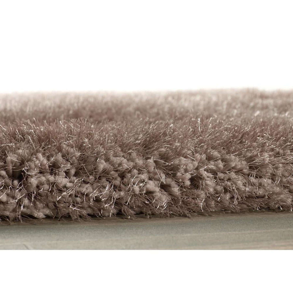 Extravagance Mink Shaggy Polyester Contemporary Rug