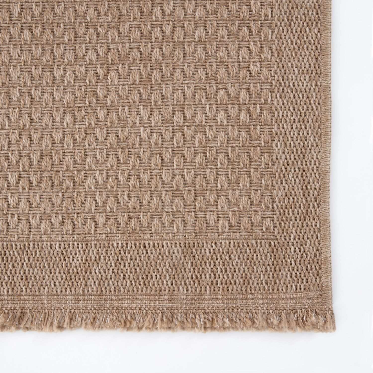 Nature Outdoor Rug Neutral Rattan Natural