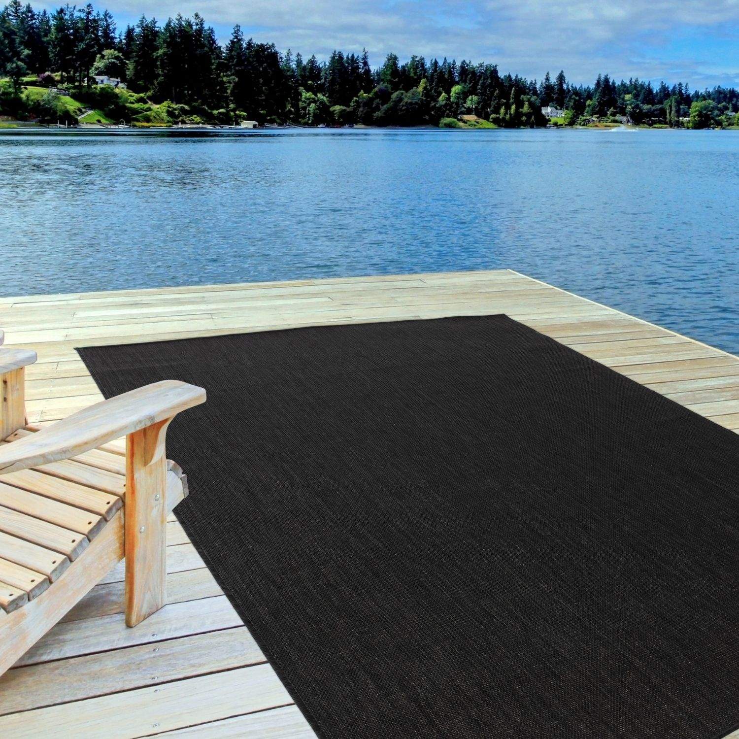 Ecology Outdoor Rug Black