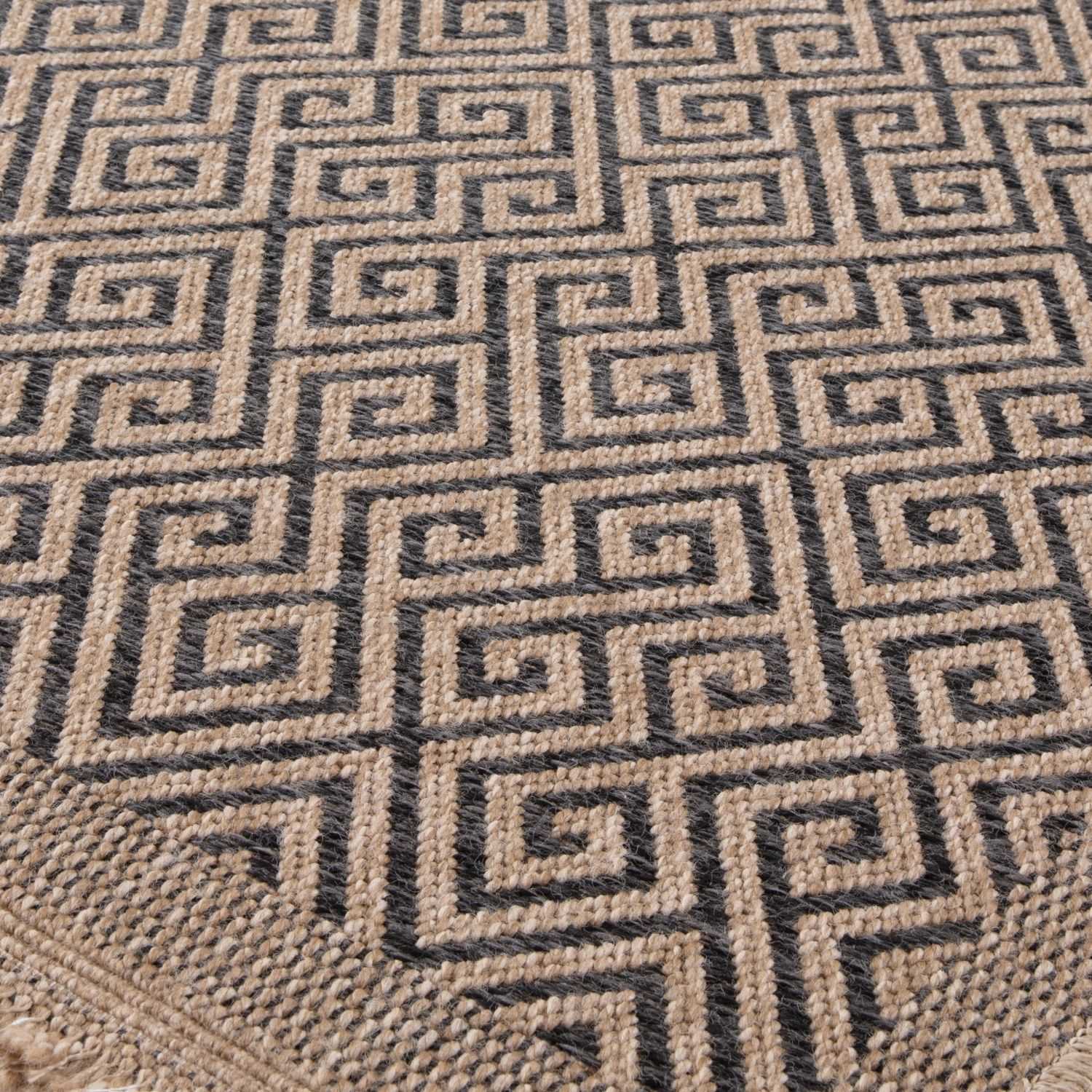 Nature Outdoor Rug Dark Grey