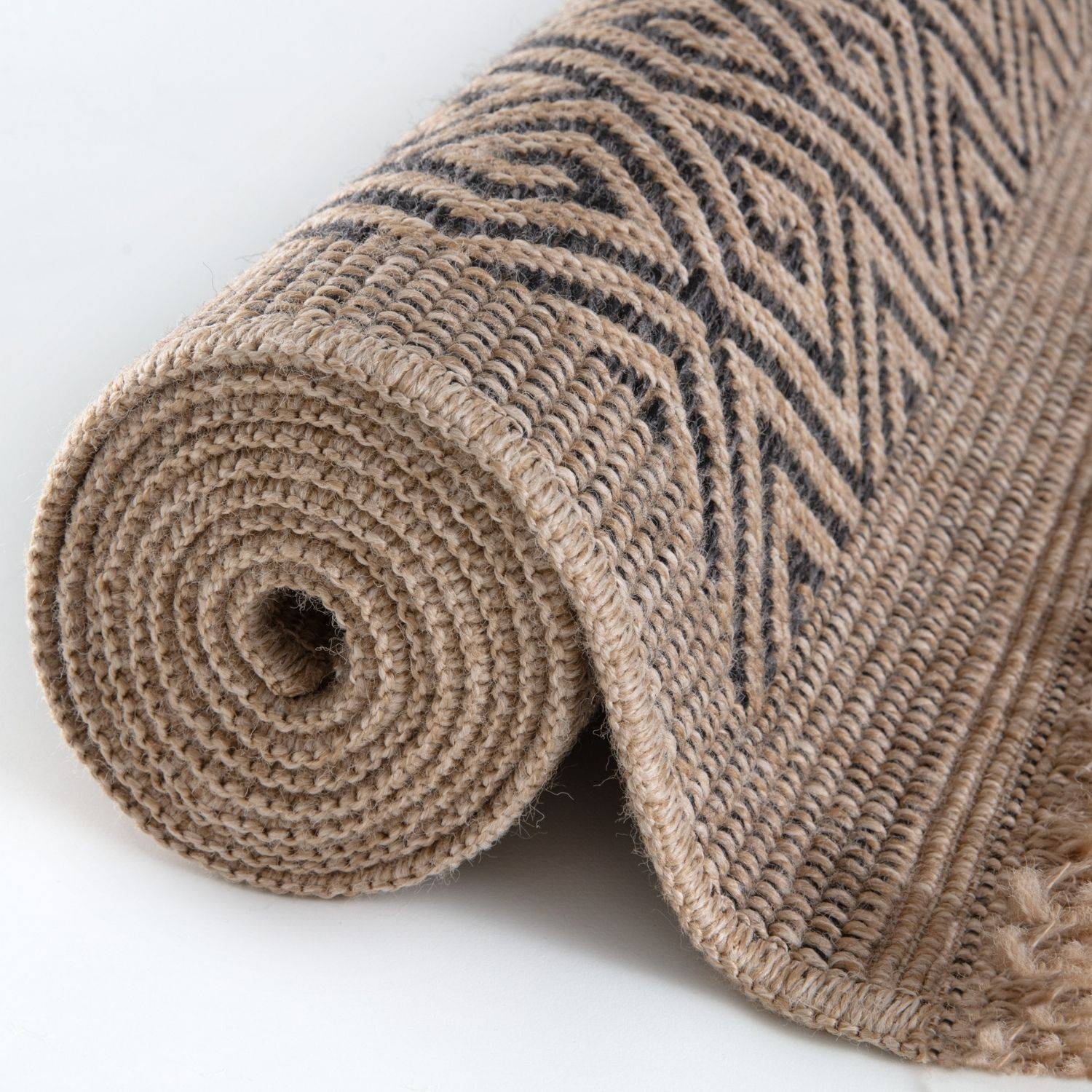 Nature Outdoor Rug Dark Grey