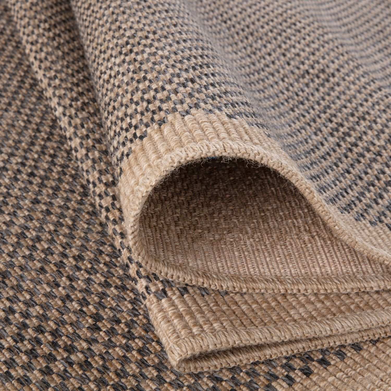 Nature Outdoor Rug Dark Grey