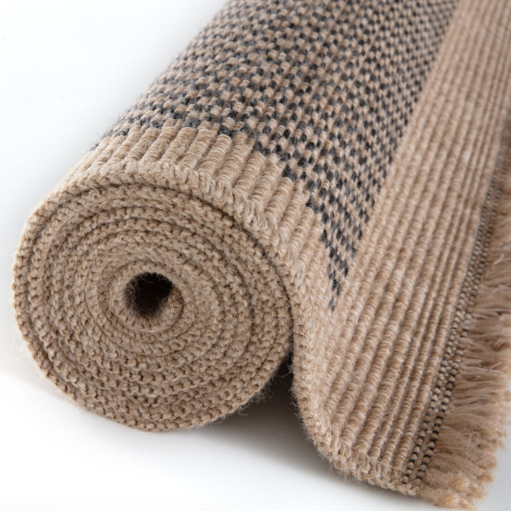 Nature Outdoor Rug Dark Grey