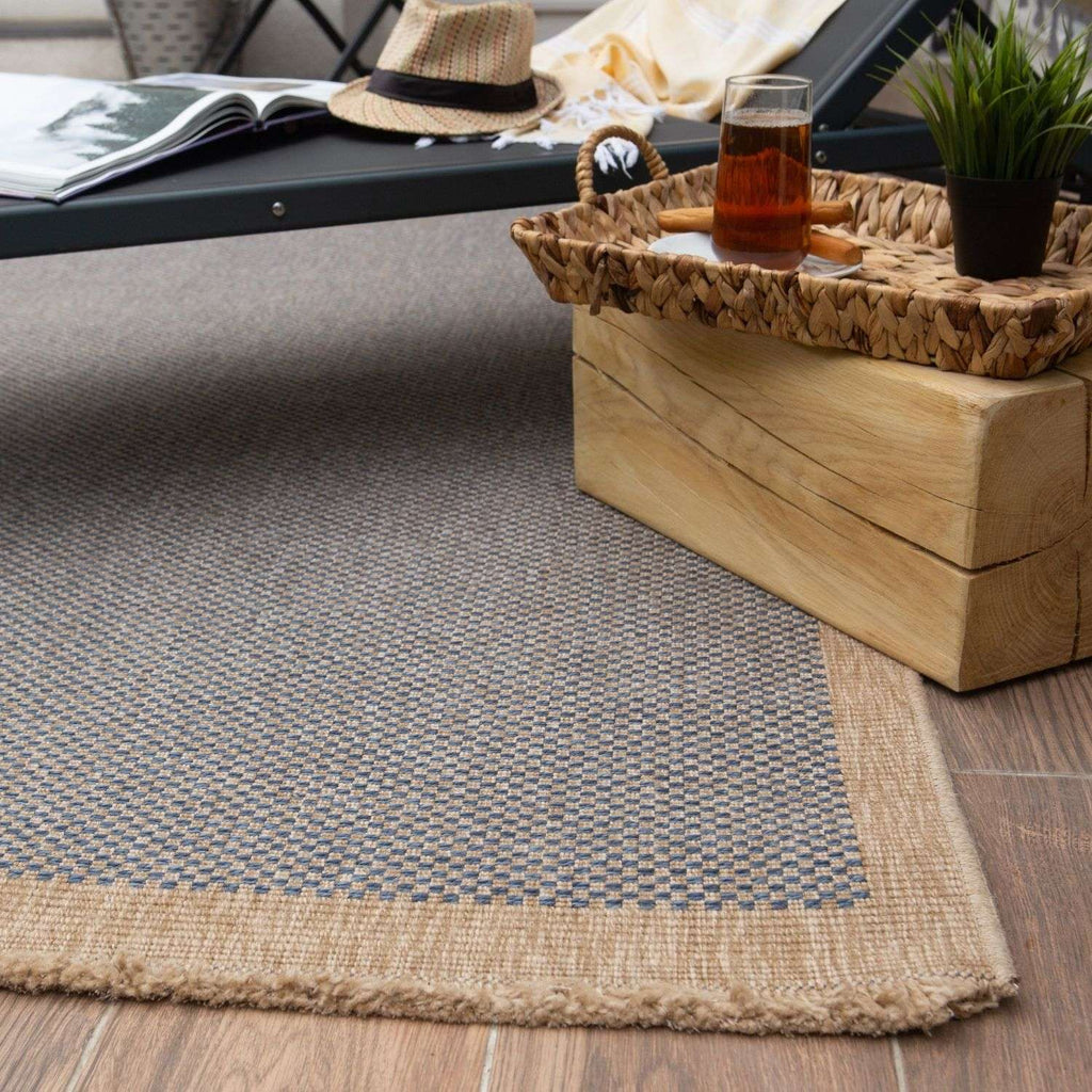 Nature Outdoor Rug Blue