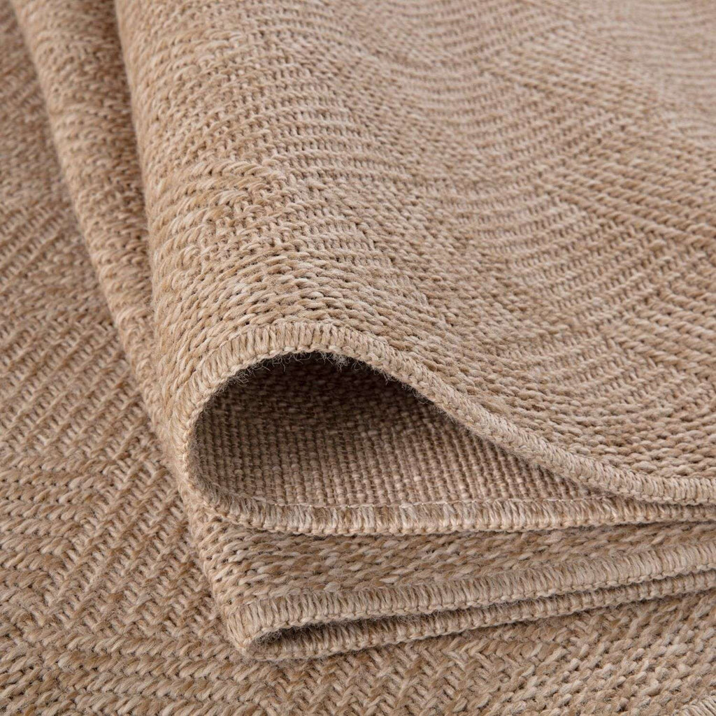 Nature Outdoor Rug Neutral Rattan Natural