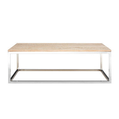 Hampstead Steel Oak Contemporary Coffee Table