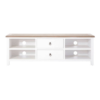 Hampstead Birchwood Oak Contemporary Media Unit
