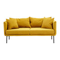 2 Seat Yellow Sofa, Kolding