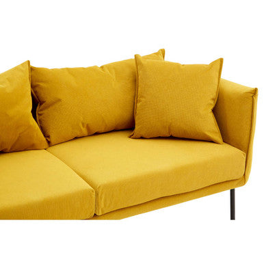 2 Seat Yellow Sofa, Kolding