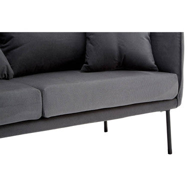 2 Seat Grey Sofa, Kolding