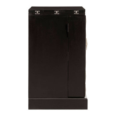 Malta Bar Unit Mango Wood Black