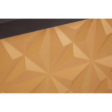 Malta Mango Wood Gold Contemporary Sideboard