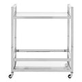 Vogue 2 Tier Drinks Trolley Contemporary