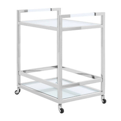 Vogue 2 Tier Drinks Trolley Contemporary