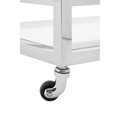 Vogue 2 Tier Drinks Trolley Contemporary