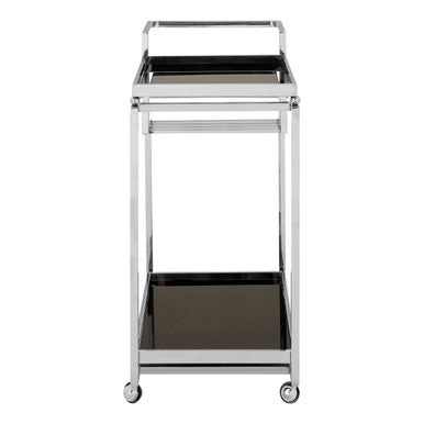 Novo 3 Tier Trolley With Silver Frame