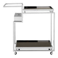 Novo 3 Tier Trolley With Silver Frame