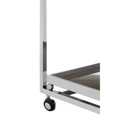 Novo 3 Tier Trolley With Silver Frame