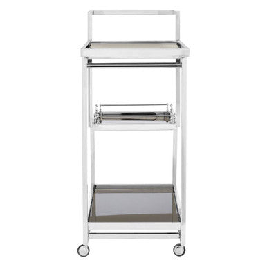 Novo 3 Tier Silver Trolley