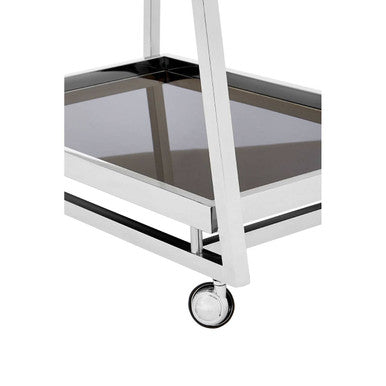 Novo 3 Tier Silver Trolley