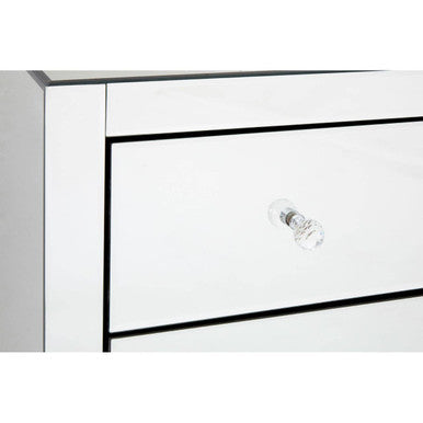 Graciela Chest Of 4 Drawers With Mirror Frame