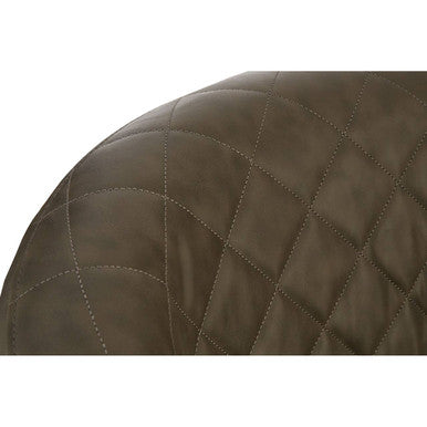 Richy Brown Leather Accent Chair