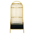 Eliza Gold Dome Cage Chair