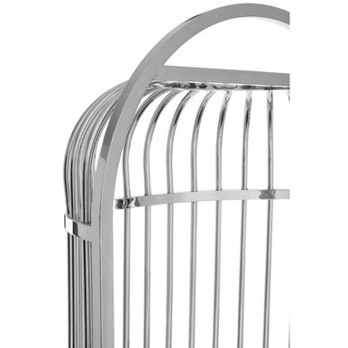 Eliza Silver Dome Cage Chair