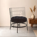 Mantis Black Wheel Design Chair