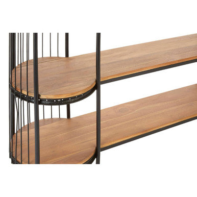 Mantis Long Black Birdcage Shelf Unit