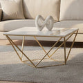 White Marble Top Square Coffee Table With Semi Precious Agate Stone Inlay, Vizzini
