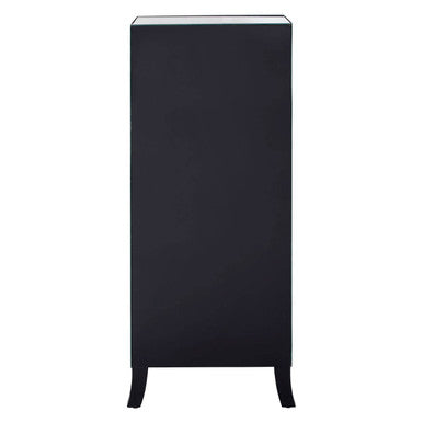 Graciela Chest Of 5 Drawer With Mirror Frame