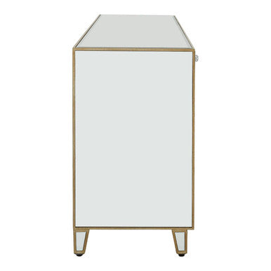 Knightsbridge Glass Silver Cabinet
