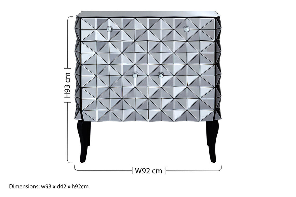 Soho Silver Cabinet