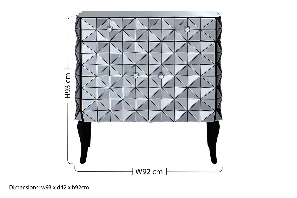 Soho Silver Cabinet