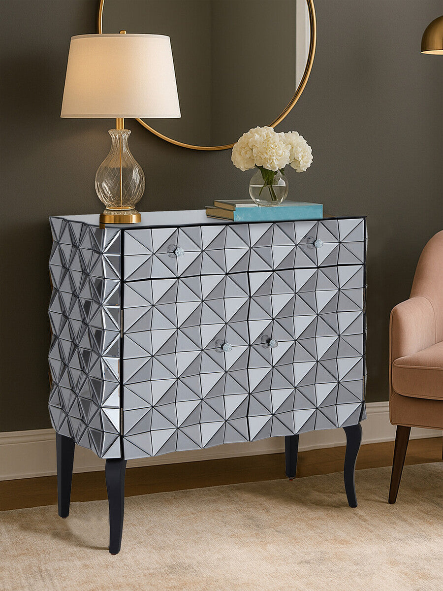 Soho Silver Cabinet