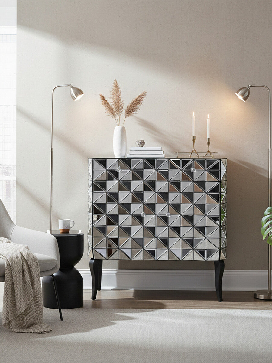Soho Silver Cabinet