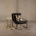 Hoxton Dark Brown Leather Lounge Chair