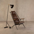 Hoxton Genuine Brown Leather Armchair