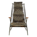 Hoxton Genuine Grey Leather Chair