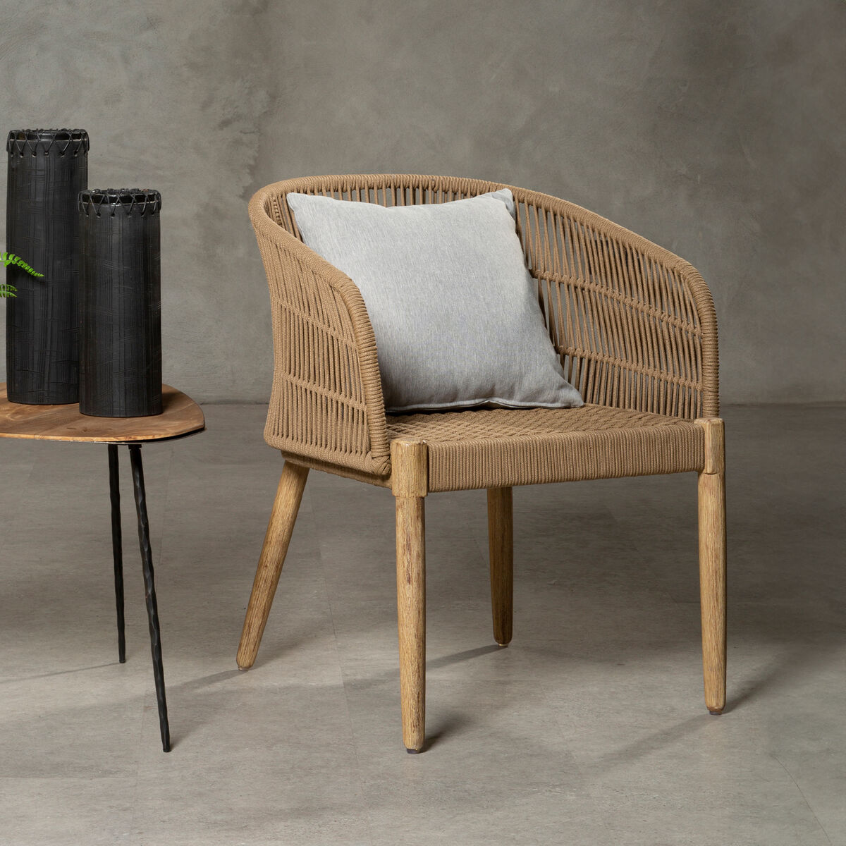 Opus Light Grey Nordic Armchair