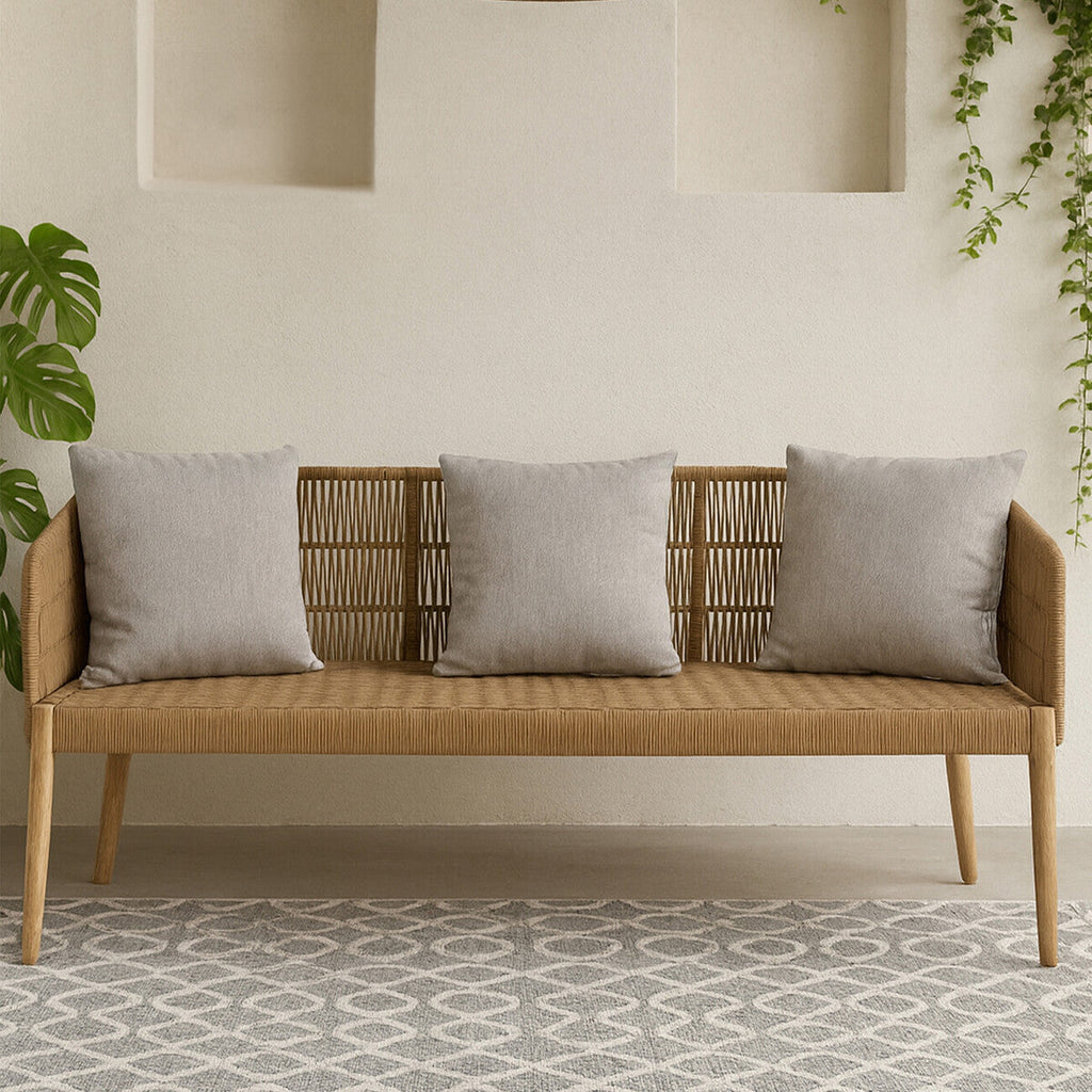 3 Seat Sofa, Opus White Modern
