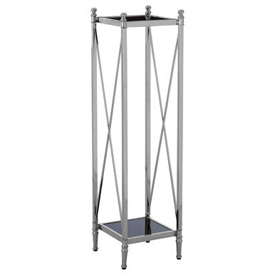 Hoffmann Plant Stand Glass Black Modern