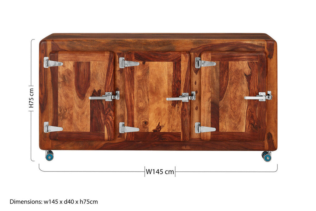 Marwar Natural Industrial Sideboard