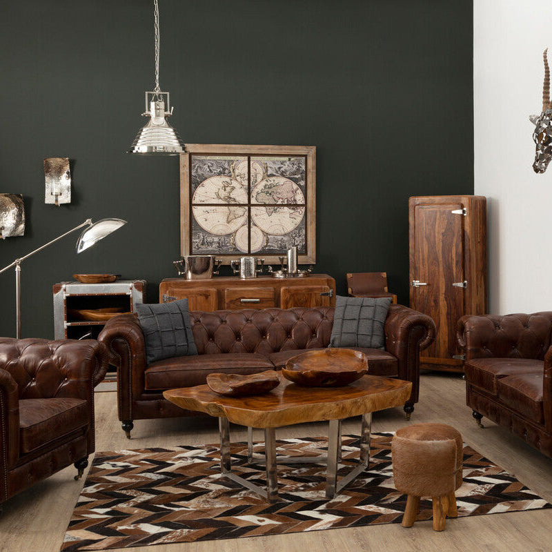 Marwar Natural Industrial Sideboard