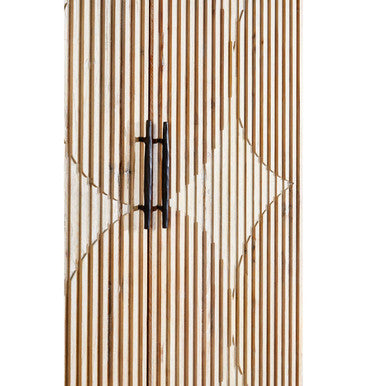 Kyra Iron White Rustic Wardrobe