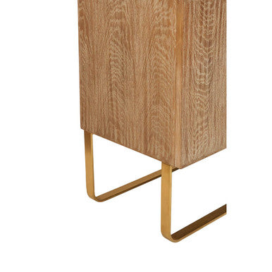 Modica Steel White Contemporary Sideboard