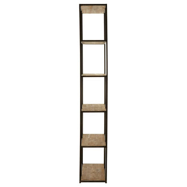 Mason Iron Black Industrial Shelf Unit